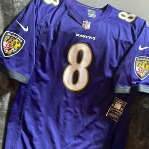 Lamar Jackson Authentic Nike OnField Jerseys ALL SIZES $95 BRAND NEW